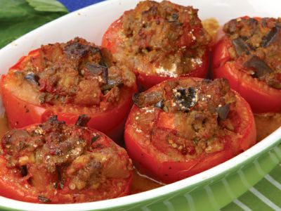 Изображение рецепта ''Фаршированные томаты с маслом''