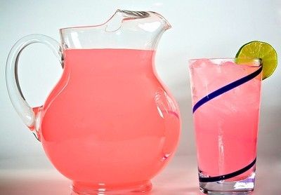Изображение рецепта ''Розовый лимонад''