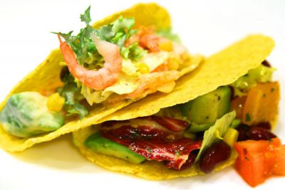 Изображение рецепта ''Салат с креветками в мексиканском стиле''