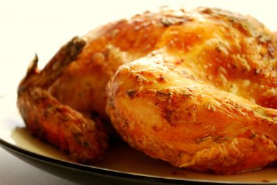 Изображение рецепта ''Курица, запеченная с сыром и перцем''