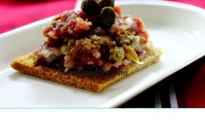 Изображение рецепта Тартар из говядины по версии Пикантэ!