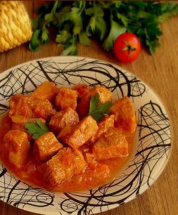 Изображение рецепта Баранина в томатном соусе
