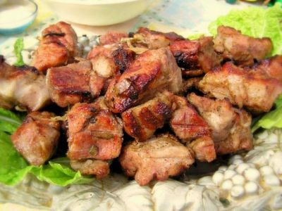 Изображение рецепта ''Шашлык из свинины в уксусном маринаде''