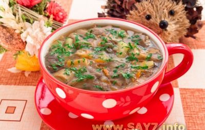 Изображение рецепта Грибной суп