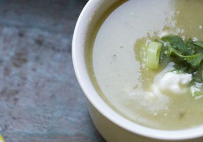 Изображение рецепта ''Суп зеленый со шпинатом''