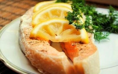 Изображение рецепта Форель с сельдереем в духовке