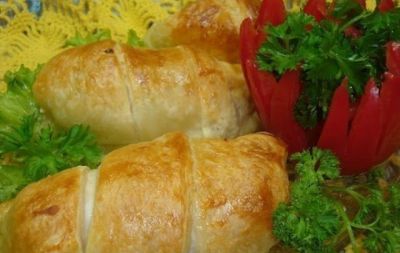 Изображение рецепта Куриное филе в слойке