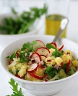 Изображение рецепта Салат с картошкой и редиской