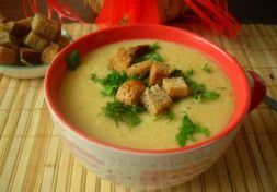 Изображение рецепта Суп гороховый с гренками
