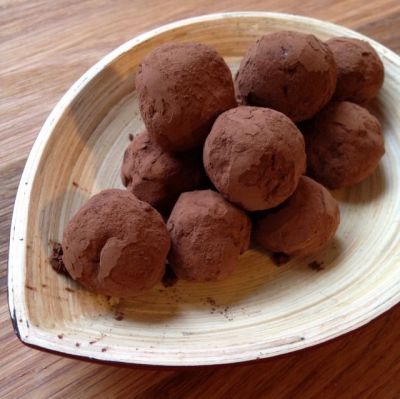 Изображение рецепта ''Бразильские конфеты ''Бригадейрос'' на кокосовом молоке''