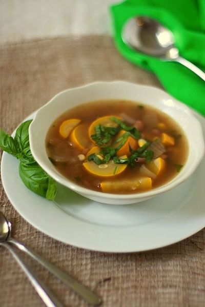 Изображение рецепта ''Летний суп из кабачков''