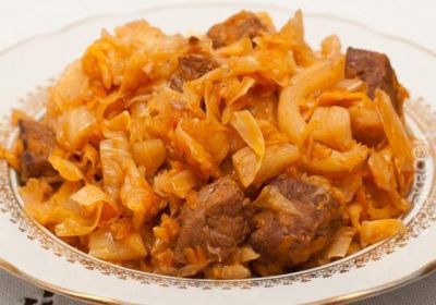 Рагу с капустой в мультиварке готово - приятного аппетита!