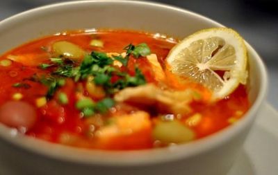 Изображение рецепта Рыбная солянка из скумбрии