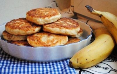 Изображение рецепта Сырники с бананом