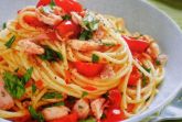Изображение рецепта Паста с тунцом и помидорами