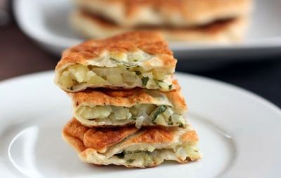 Изображение рецепта Плацинды с картофелем и зеленью