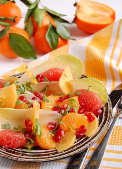 Изображение рецепта ''Зимний фруктовый салат''