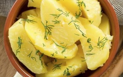 Изображение рецепта Отварной картофель с укропом