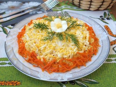 Изображение рецепта ''Салат с морковью''
