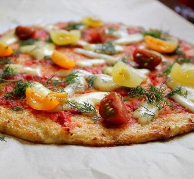 Изображение рецепта ''Пицца из цветной капусты''