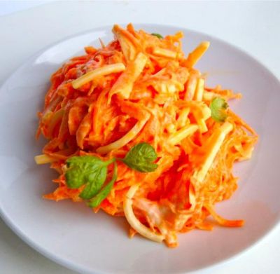 Изображение рецепта ''Салат морковь с сыром''
