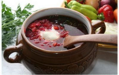 Изображение рецепта Борщ с кокосовым маслом