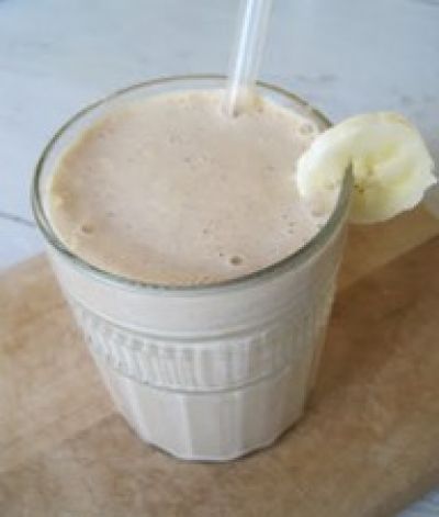 Изображение рецепта ''Молочный коктейль с бананом''