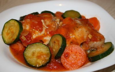 Изображение рецепта Рагу из курицы с овощами