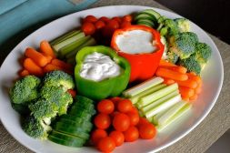 Изображение рецепта Овощи с белым соусом