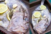 Рыба с лимоном и тимьяном