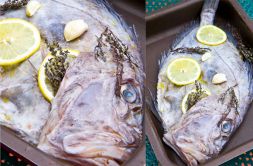 Изображение рецепта Рыба с лимоном и тимьяном