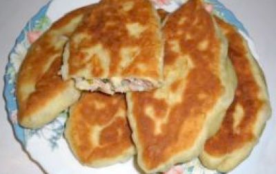 Изображение рецепта Пирожки с ветчиной и сыром