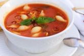 Изображение рецепта Томатный крем-суп с макаронами