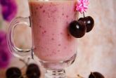 Изображение рецепта Молочно-вишневый коктейль