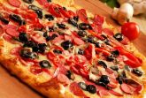 Изображение рецепта Пицца с сосисками и грибами