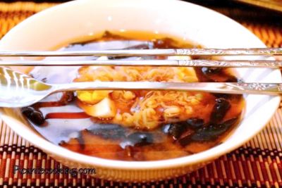 Изображение рецепта ''Корейский мисо-суп (Dengjang Chigae) с водорослями''