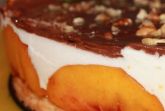 Изображение рецепта Персиковый торт-суфле