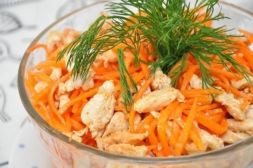 Изображение рецепта Хе из курицы с морковью