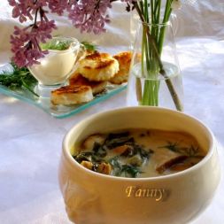 Изображение рецепта Грибной суп с телятиной