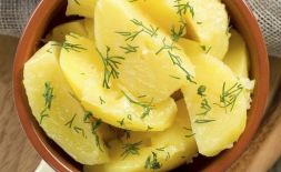 Изображение рецепта Отварной картофель с укропом