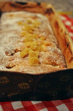Изображение рецепта Бретонский пирог с яблоками и лимонными цукатами
