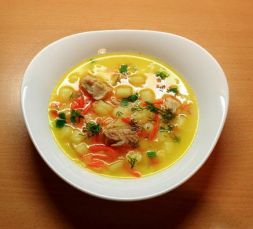 Изображение рецепта Суп из рыбных консервов с картофелем 