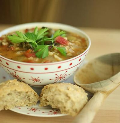 Изображение рецепта ''Овощной суп Минестроне по-французски''