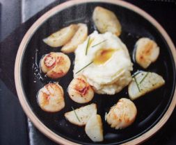 Изображение рецепта Морские гребешки с топинамбуром