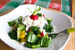 Изображение рецепта Весенний салат из черемши