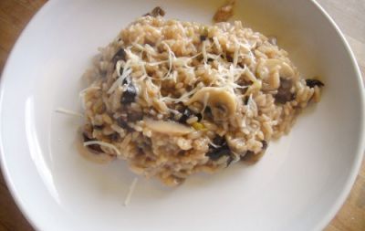 Изображение рецепта Плов с грибами и маслинами