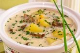 Изображение рецепта Сырный суп с грибами