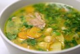 Изображение рецепта Суп из нута и репы на крепком бараньем бульоне
