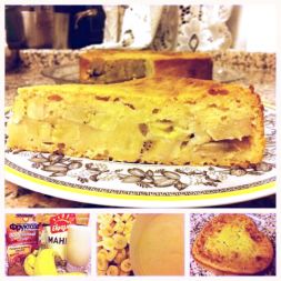 Изображение рецепта Банановый пирог на манке от Анастасии Зурабовой