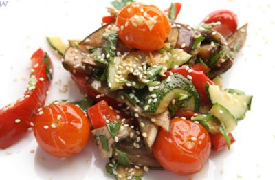 Изображение рецепта ''Гриль-салат из овощей''